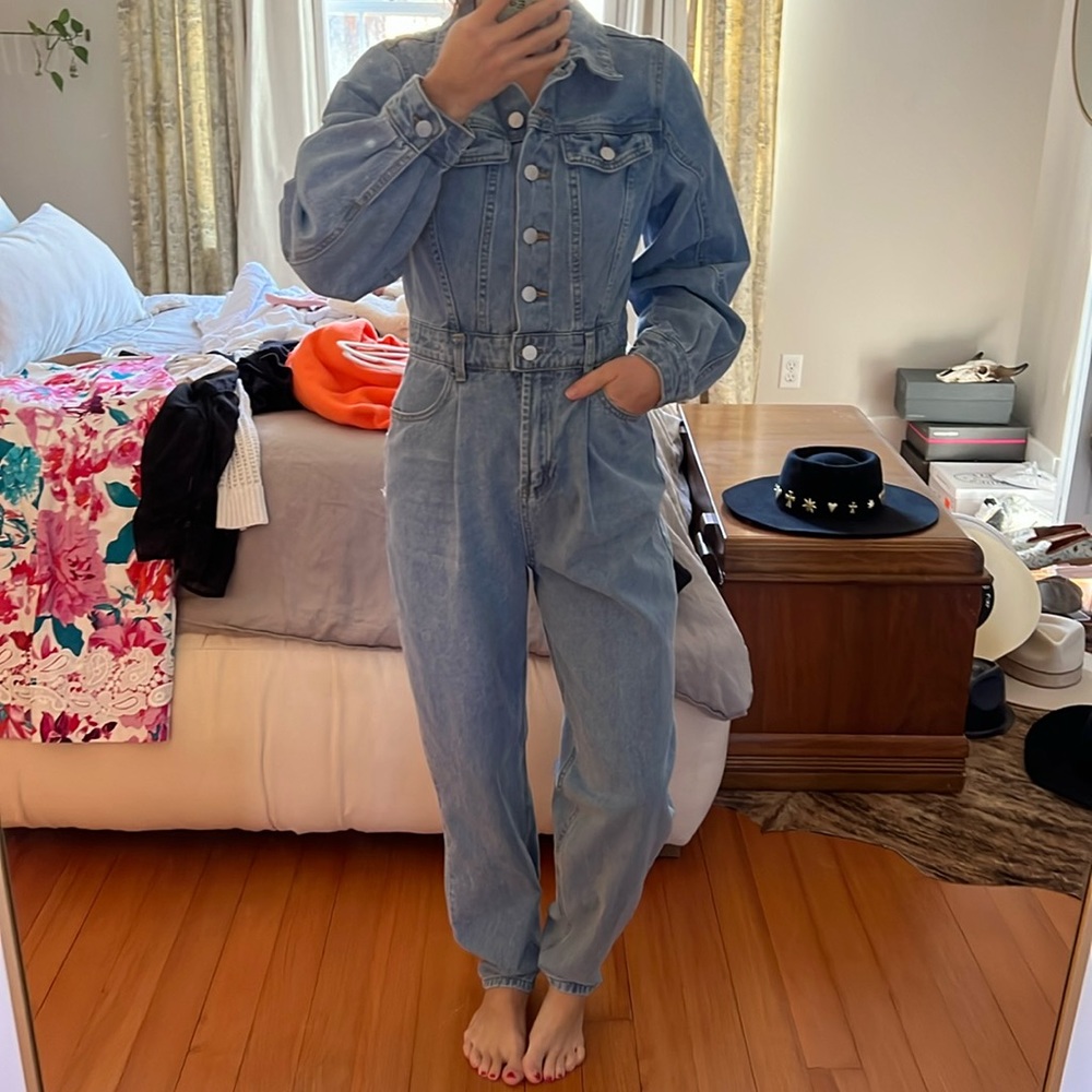 Denim Shein Jumpsuit
